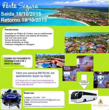 EXCURSÕES ADVENTURER TURISMO